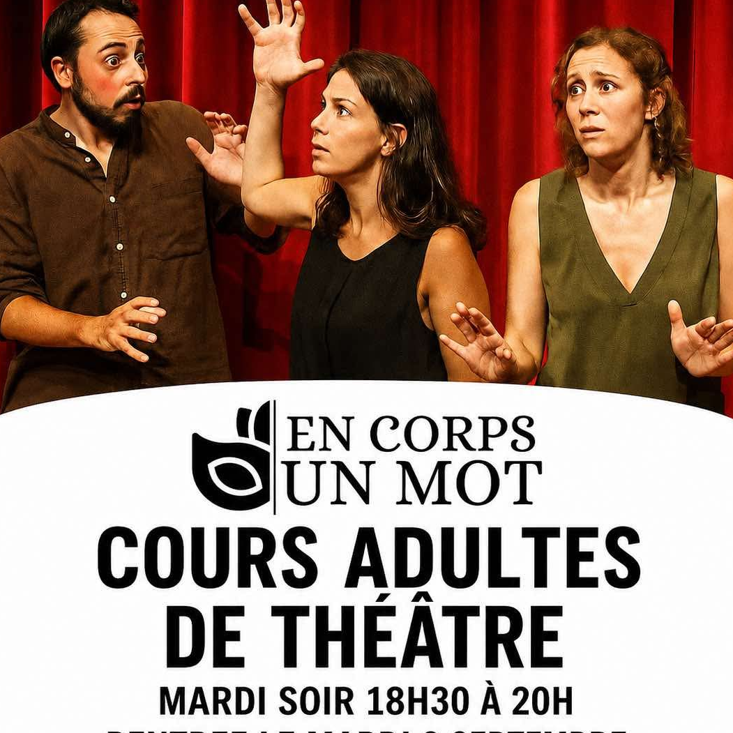 Cours de théâtre adultes