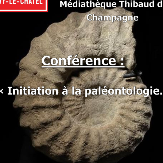 Conférence sur la paléontologie