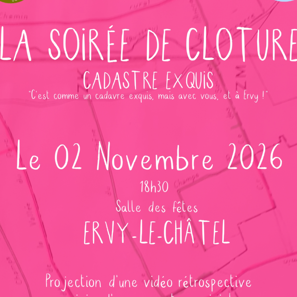 SOIRÉE DE CLÔTURE "CADASTRE EXQUIS"