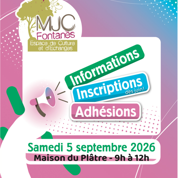 Inscriptions aux activités de la MJC