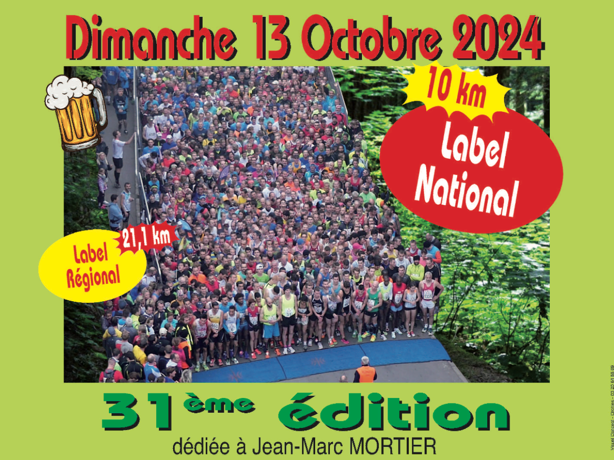Course Marchiennes : 10 et 21km 8 octobre 2023