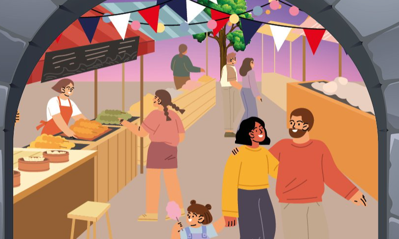 Marché estival semi-nocturne