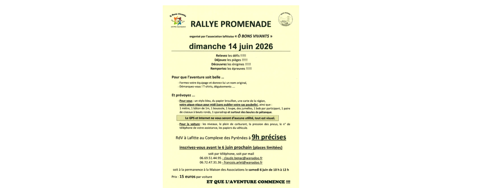 Rallye Promenade