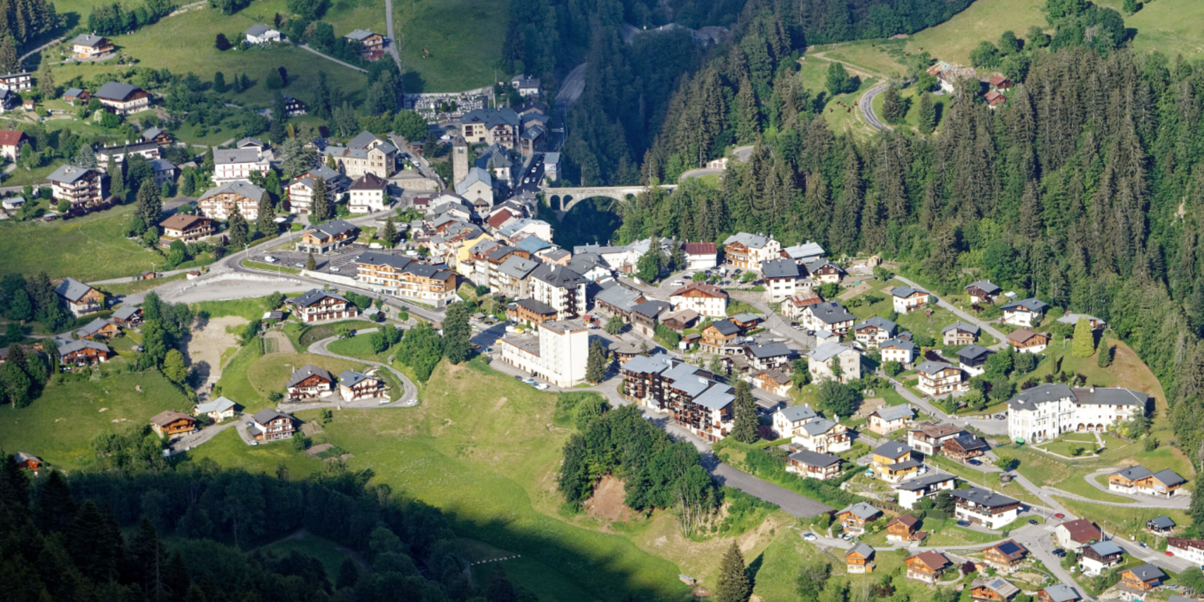 Vue de Flumet