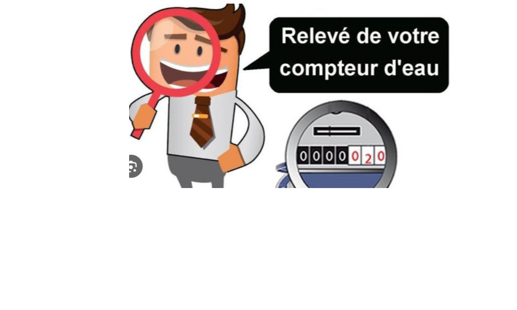 Relevé des compteurs d'eau