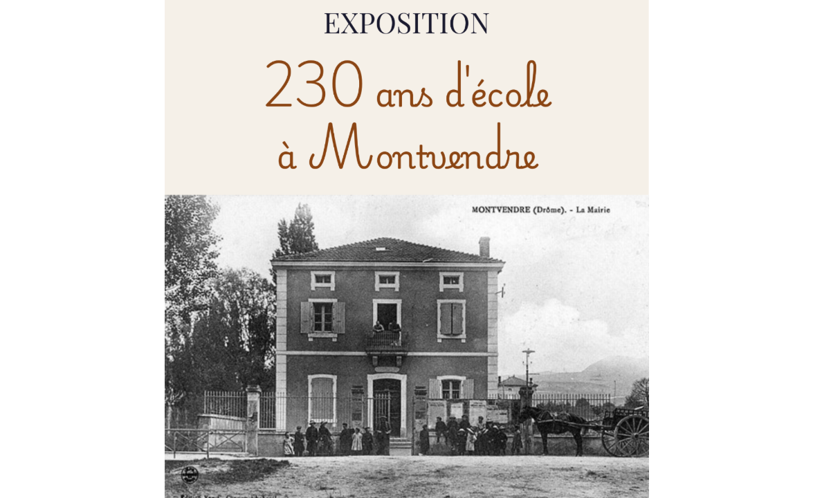 Exposition photos : 230 d'école à Montvendre
