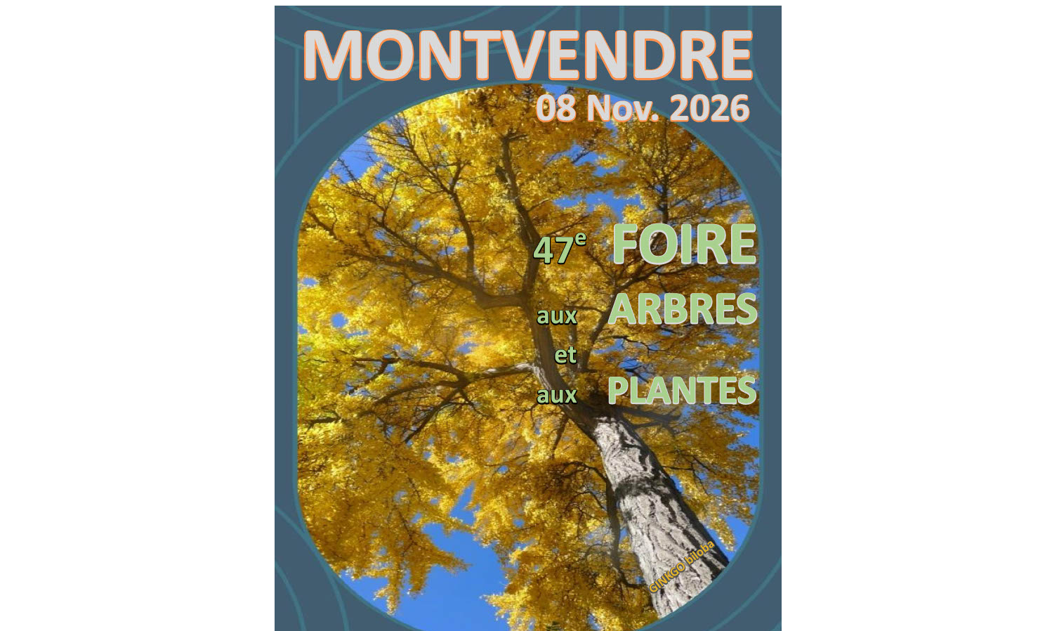 Foire aux arbres 2026