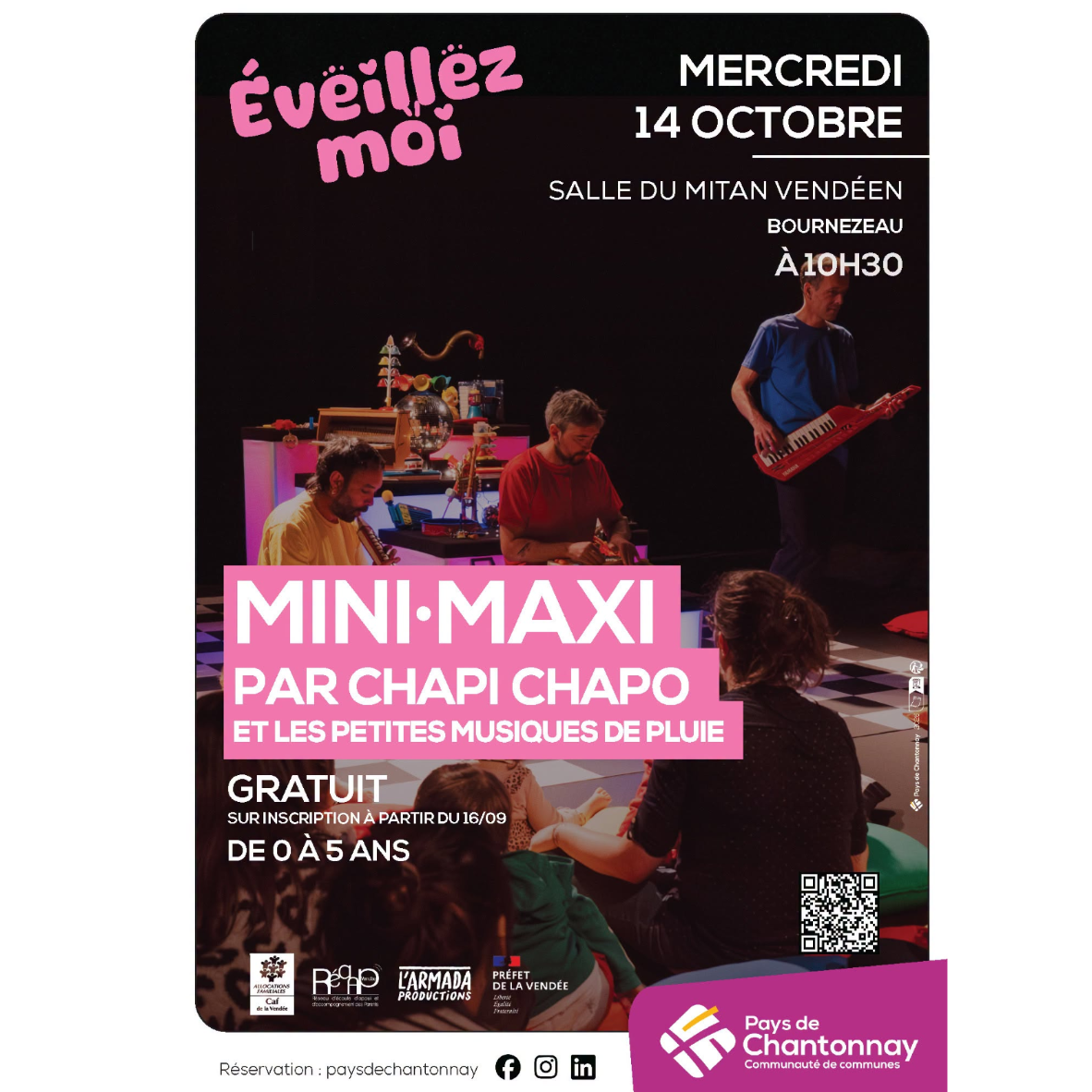 Éveillez-moi, concert pour les petites oreilles !