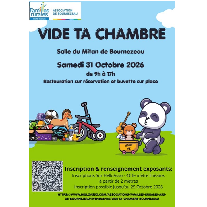 Vide ta chambre