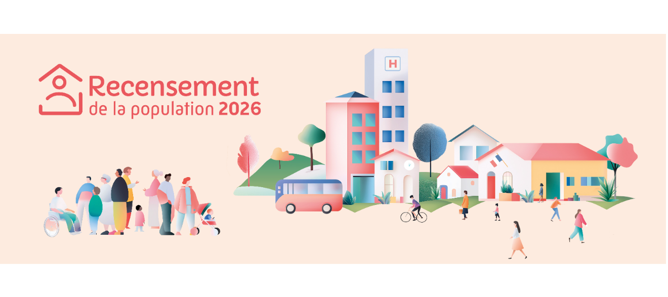 Recensement de la population 2026 du 15 janvier au 14 février
