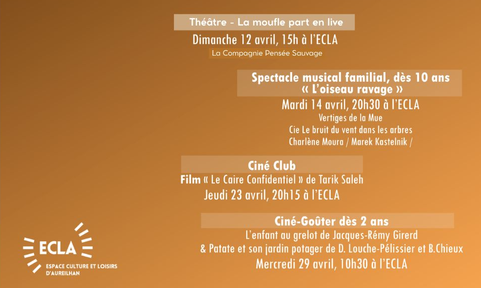 PROGRAMMATION CULTURELLE