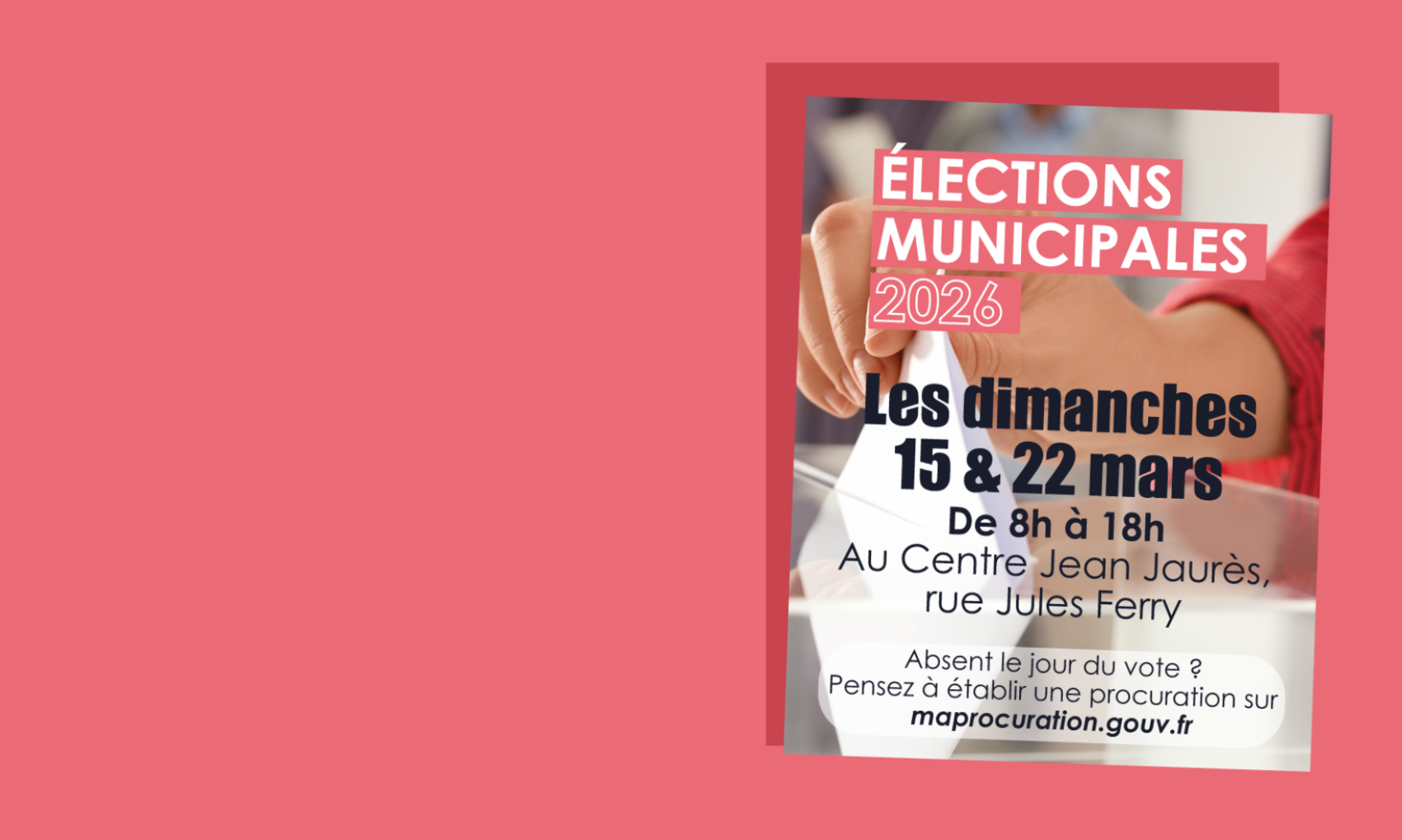 ÉLECTIONS MUNICIPALES 2026