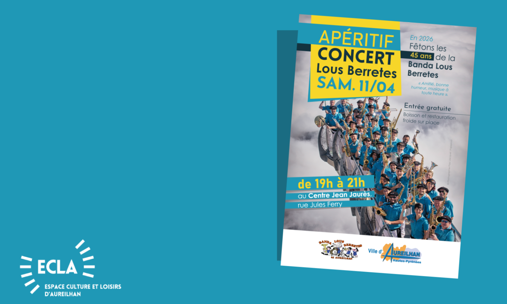 APERITIF-CONCERT DE LA BANDA LOUS BERRETES