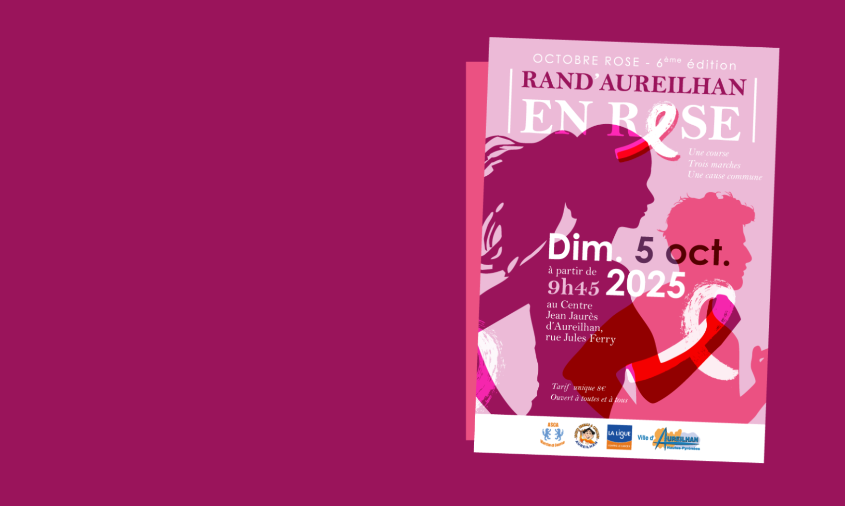 RAND'AUREILHAN EN ROSE, DIMANCHE 5 OCTOBRE 2025