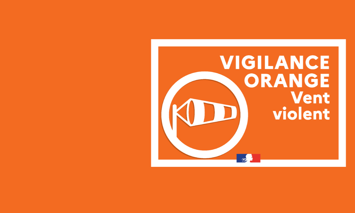 MÉTÉO : VIGILANCE ORANGE VENT ET CRUES