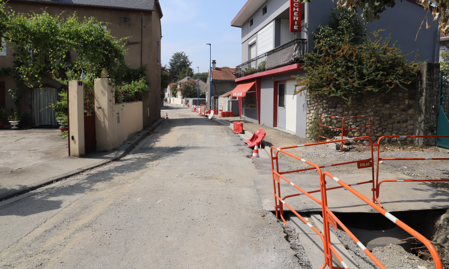 TRAVAUX EN COURS RUE JULES GUESDE