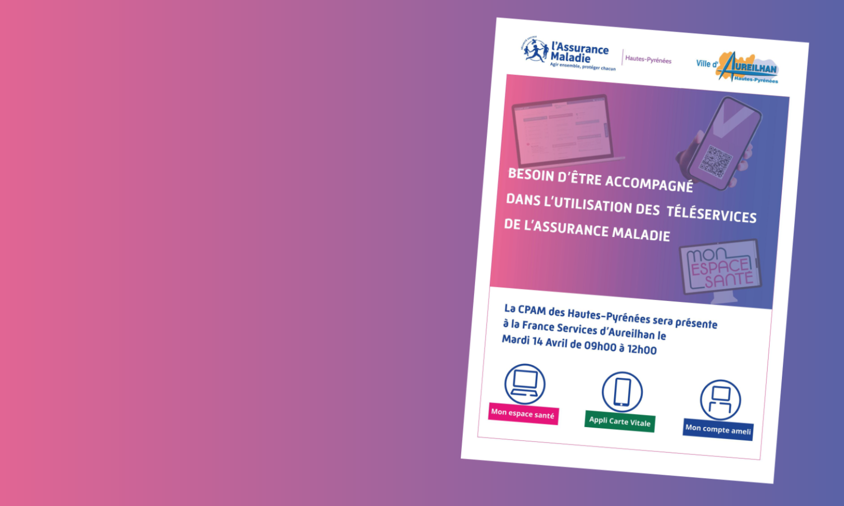 LA CPAM À VOTRE RENCONTRE !