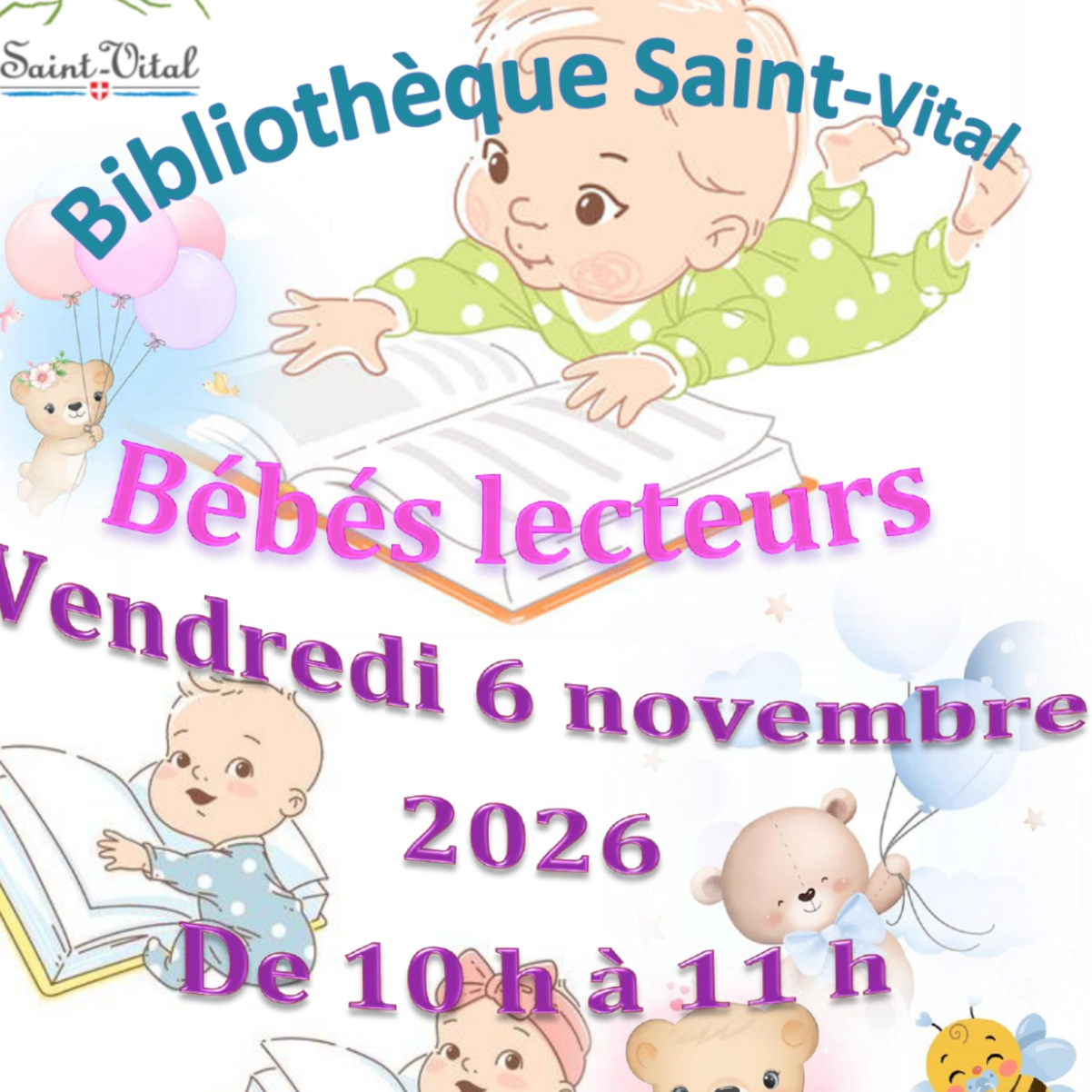 Bébés Lecteurs à la bibliothèque