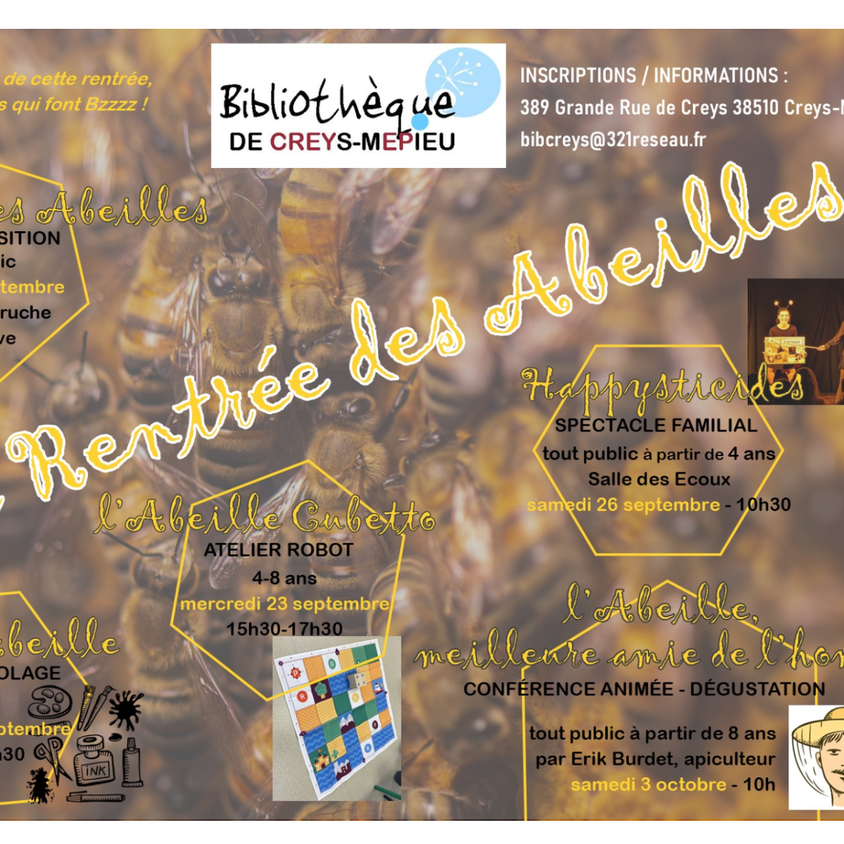 Exposition : Sauvons les abeilles