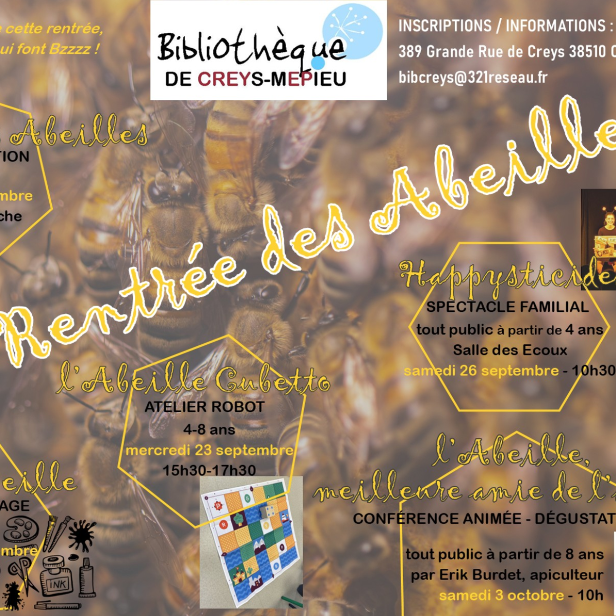 ATELIER ROBOT :  L'Abeille Cubetto