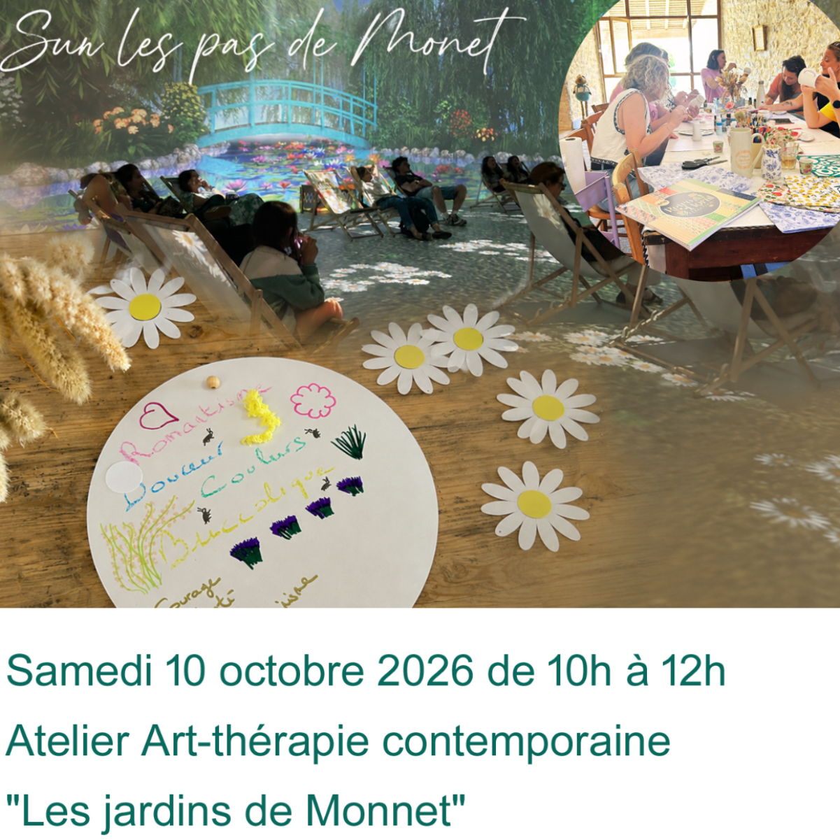 Art-thérapie contemporaine : Les jardins de Monnet