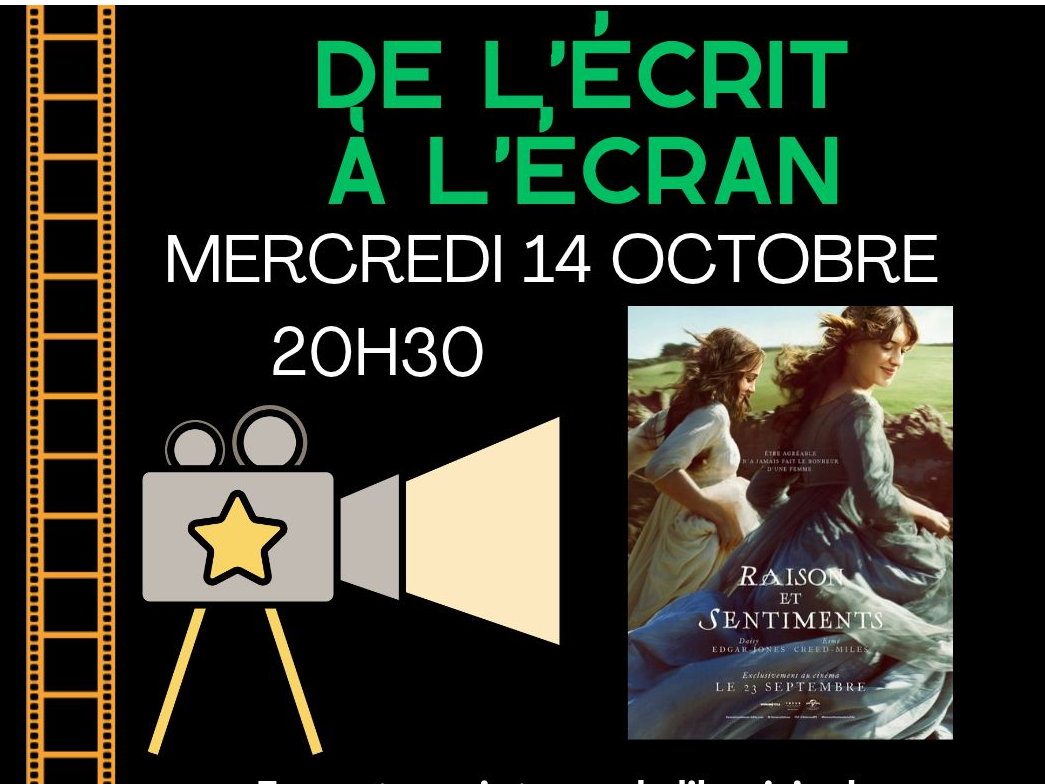DE L'ÉCRIT A L'ÉCRAN film en VOST 