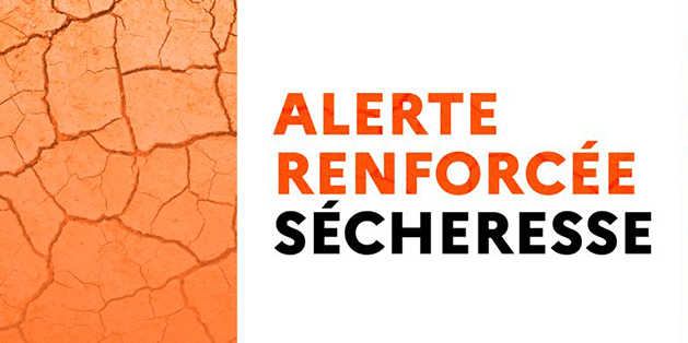 Sécheresse : Passage en alerte Orange renforcée