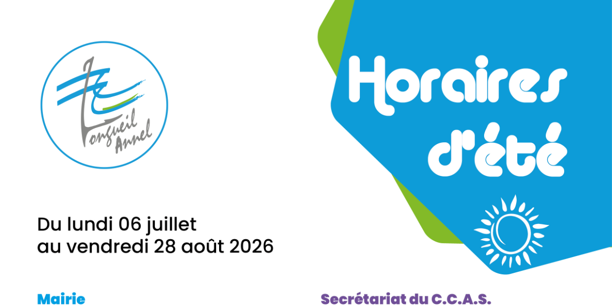 Vos services publics pendant l'été 2026