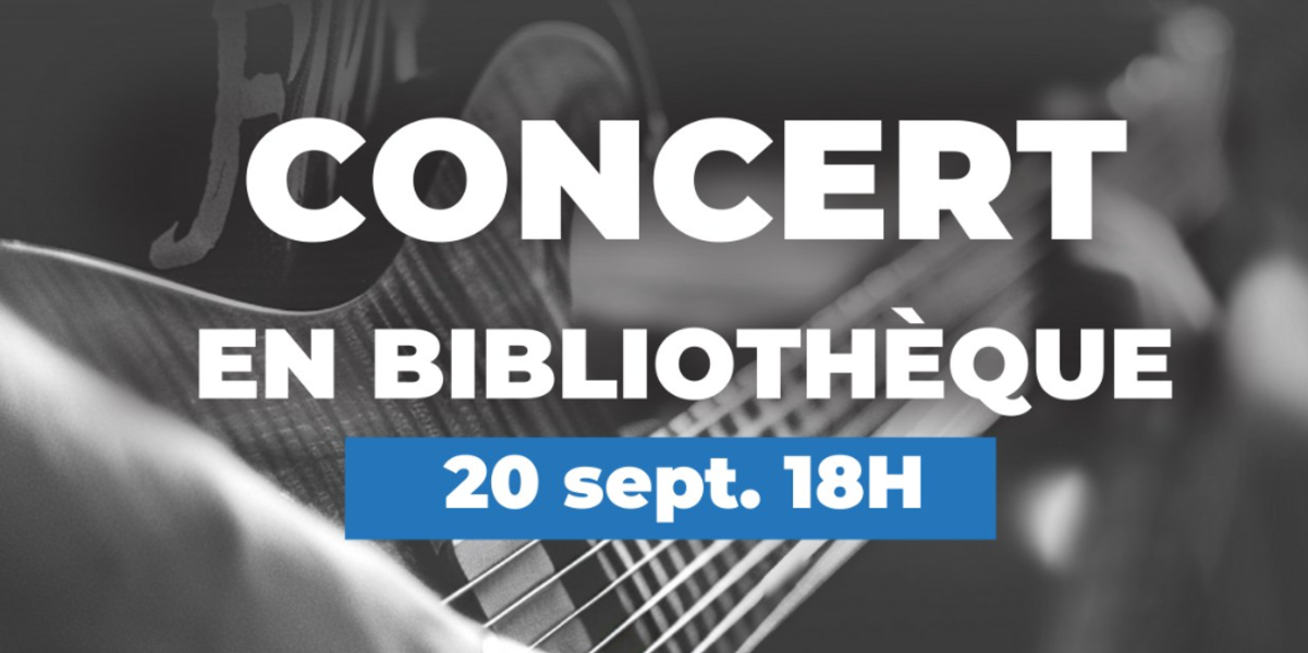 Concert en bibliothèque : découvrez Angle Mou