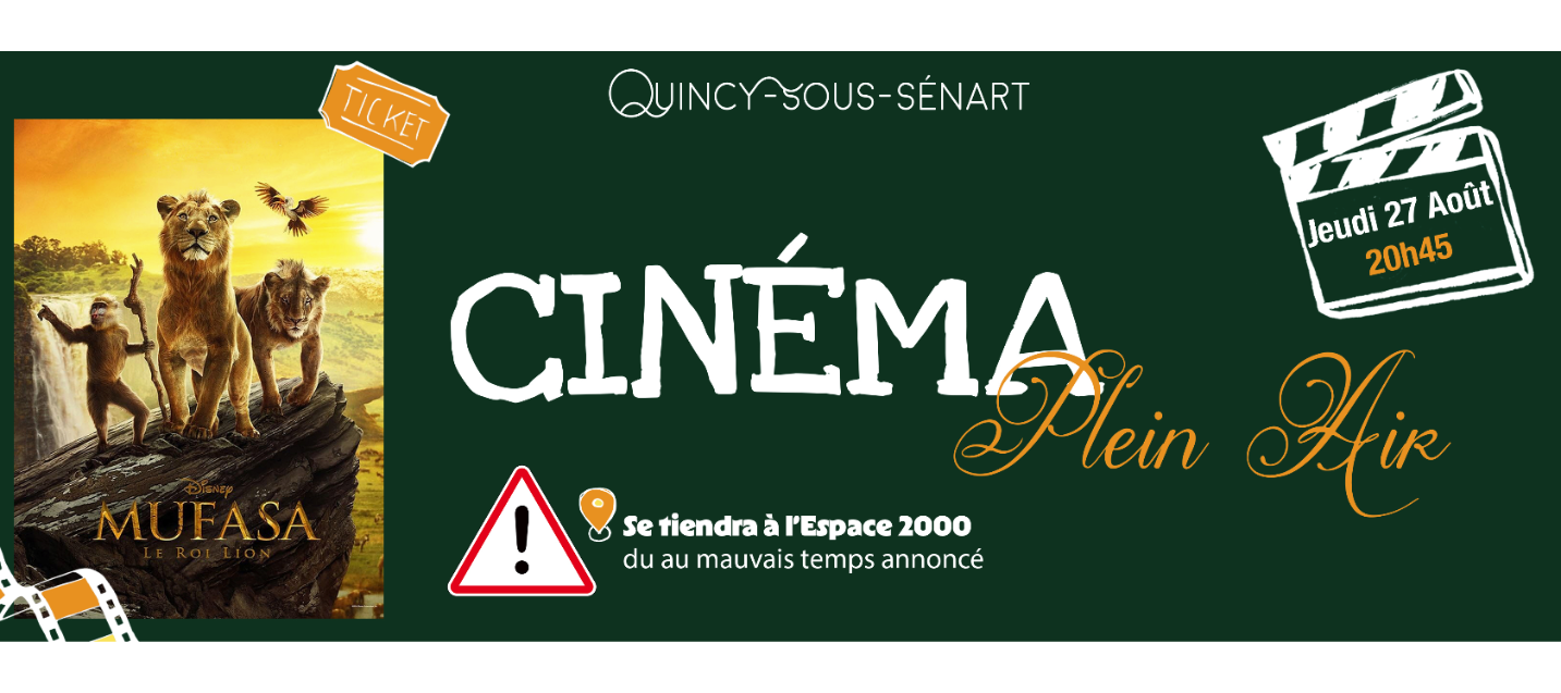🎬CINÉMA EN PLEIN AIR