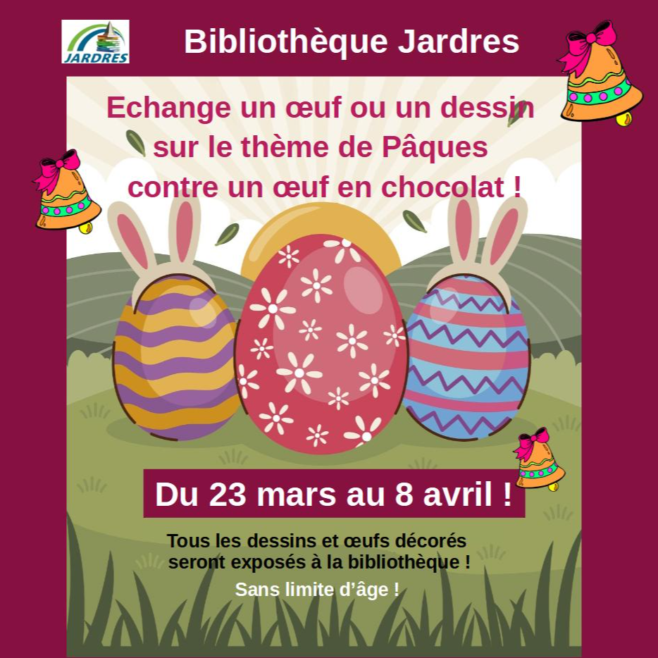 Pâques à la bibliothèque