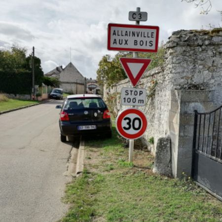 zone 30 km h hameaux et village commune d allainville aux bois
