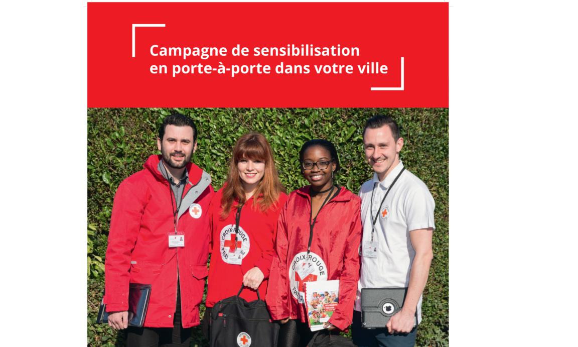 Porte à porte La Croix Rouge Française