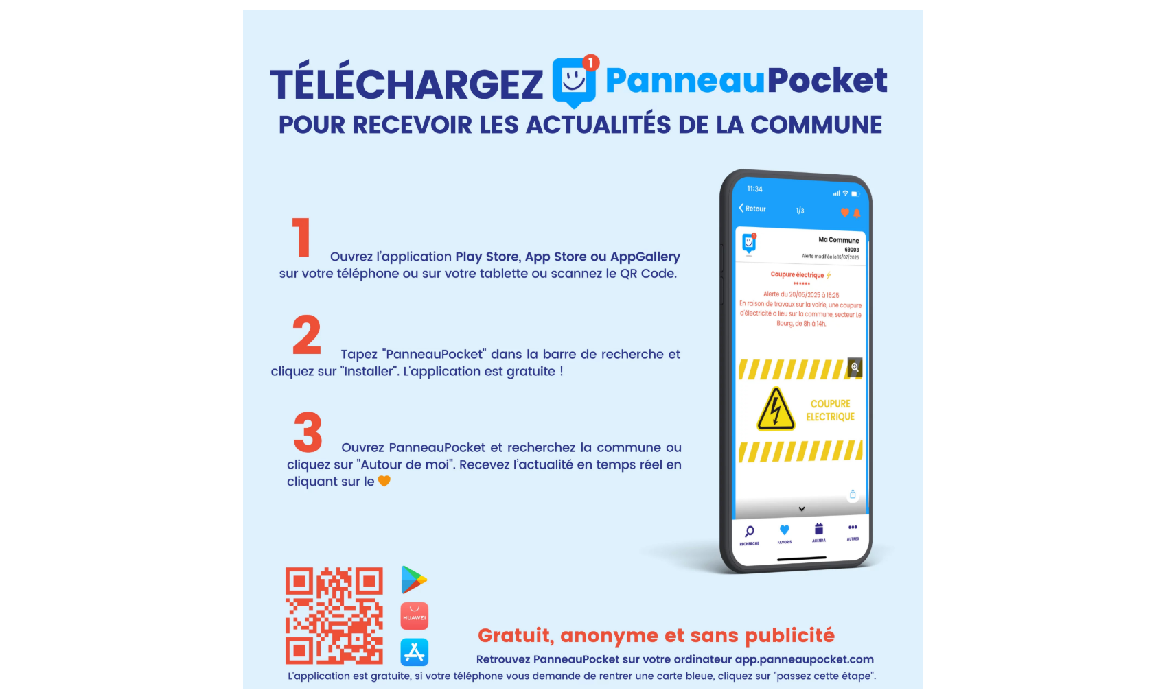 Nouvelle application Panneau Pocket !