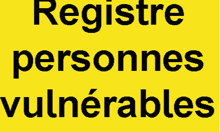 Recensement personnes isolées et vulnérables