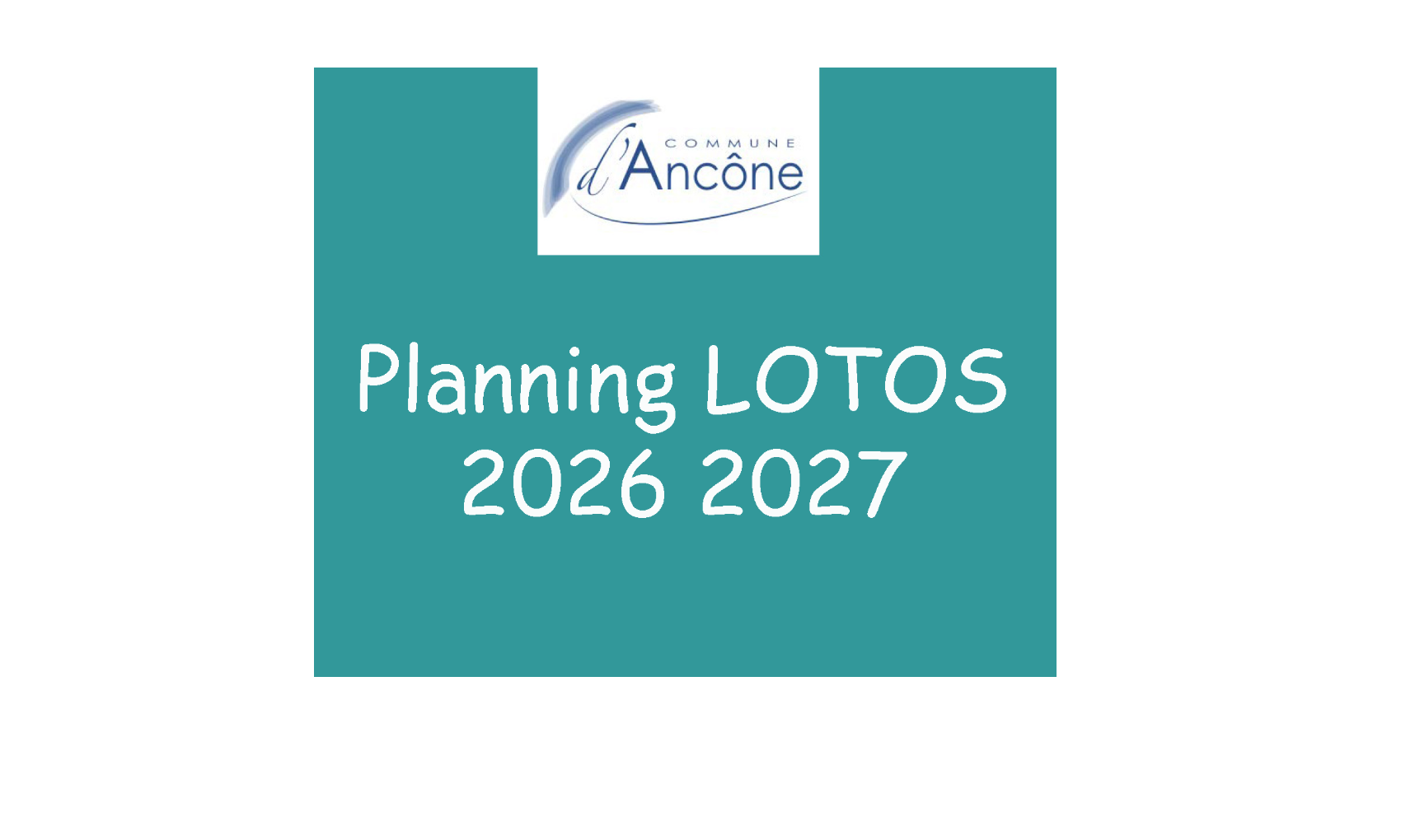 Les lotos des associations d’Ancône sont de retour !