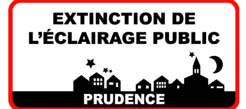 Extinction de l'éclairage public