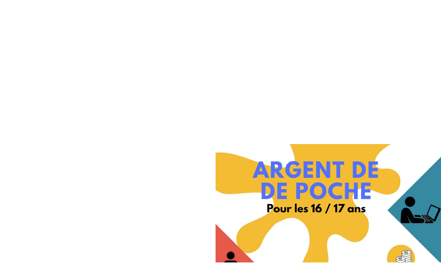 Les inscriptions pour le dispositif argent de poche de juillet sont lancées.