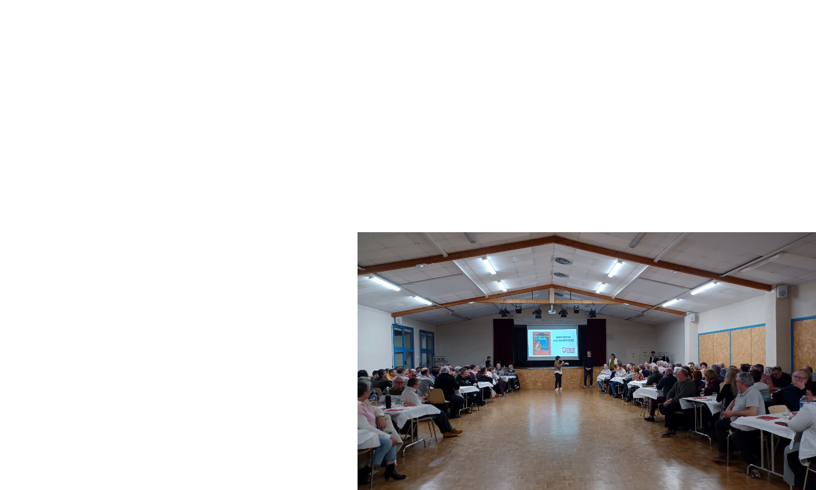 Un grand moment de convivialité autour du bénévolat