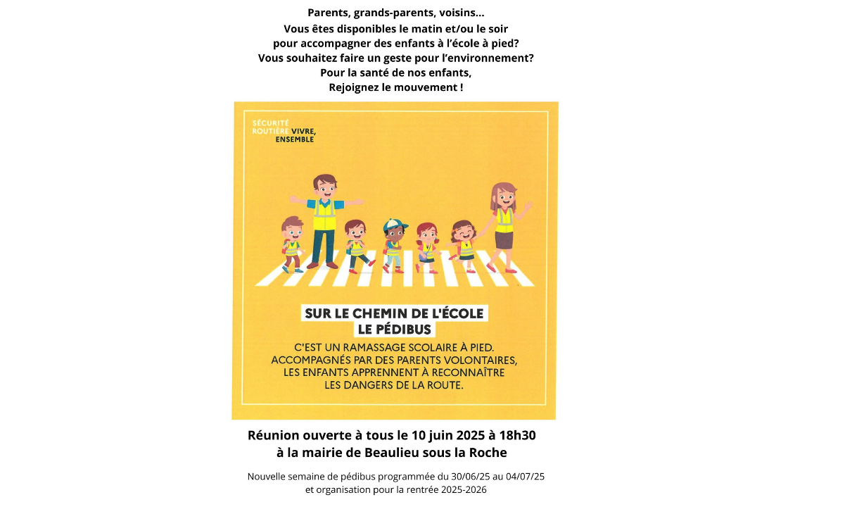Réunion pédibus
