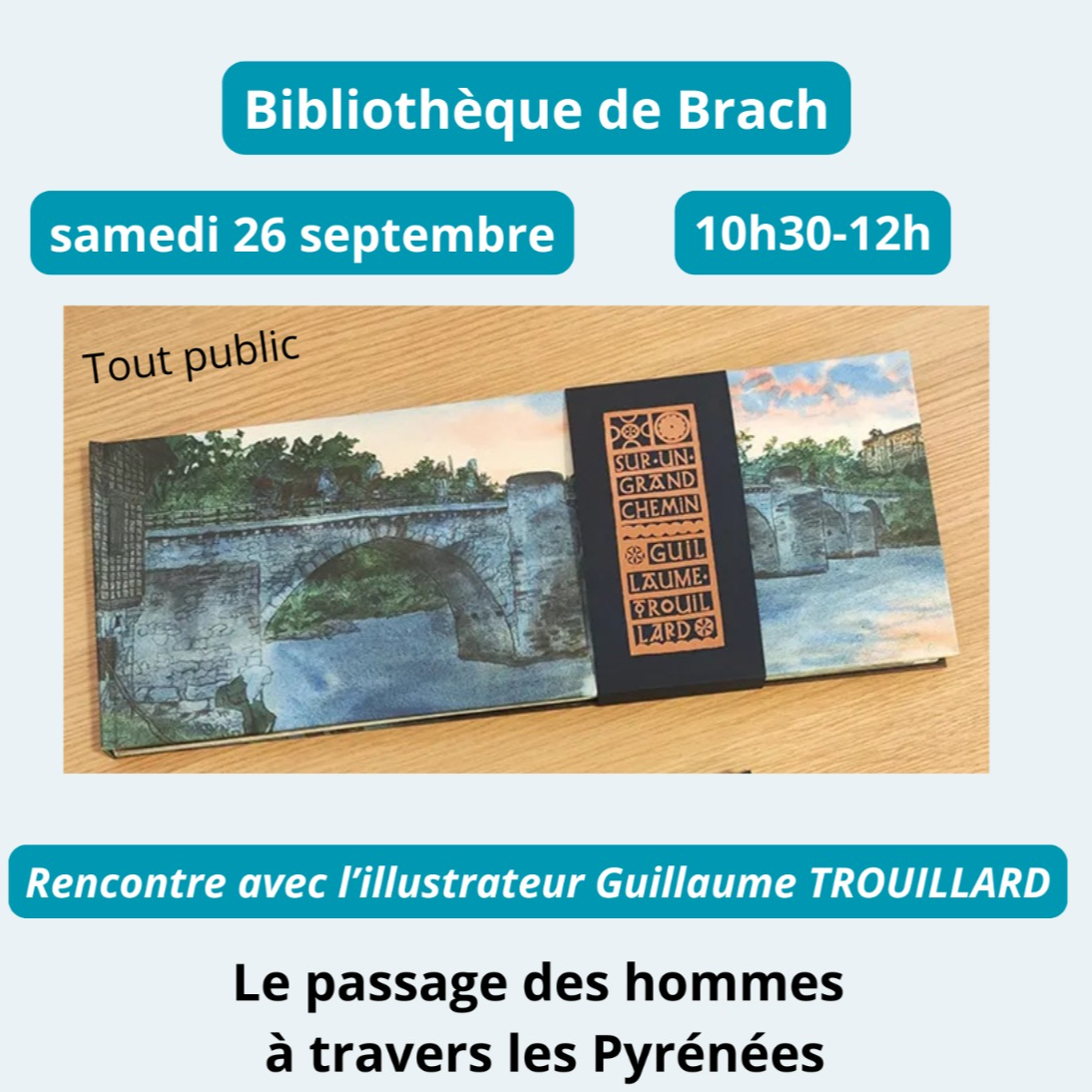Rencontre avec l'illustrateur Guillaume TROUILLARD