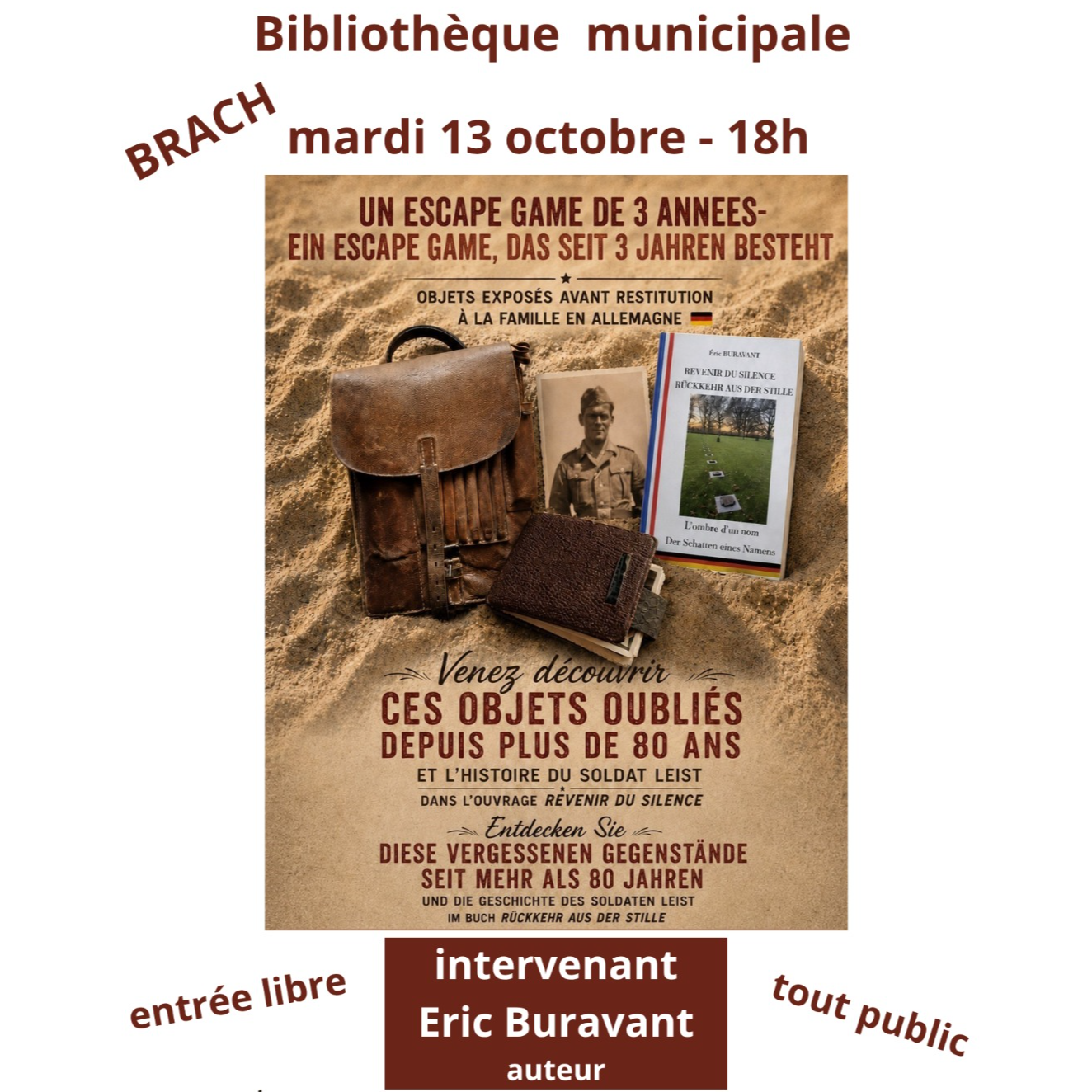 L'histoire du soldat LEIST par Eric BURAVANT