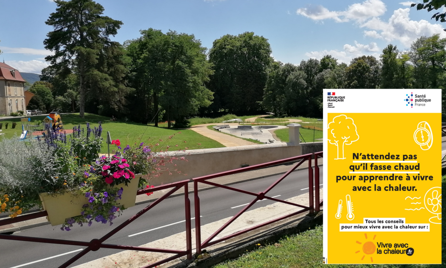 IL FAIT CHAUD, protégez-vous !