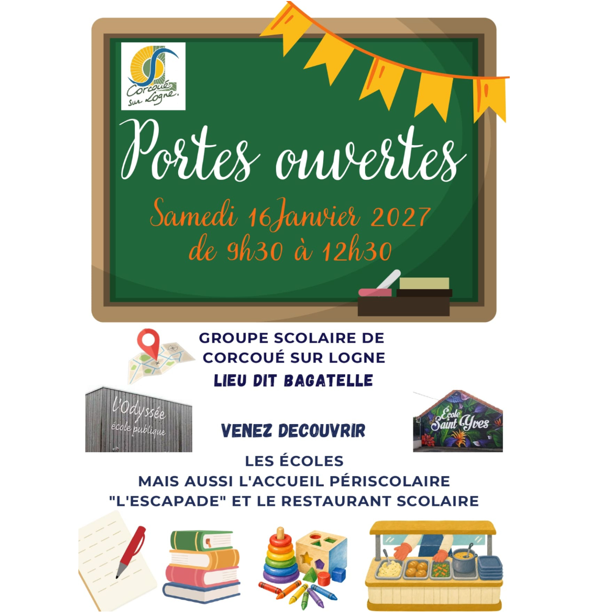 Portes ouvertes du groupe scolaire