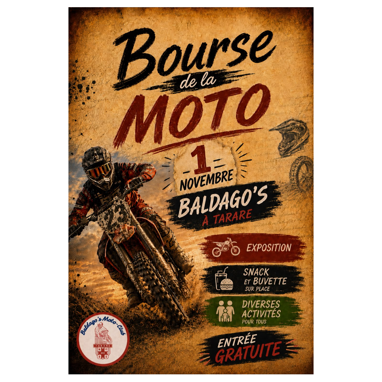 Bourse de la moto