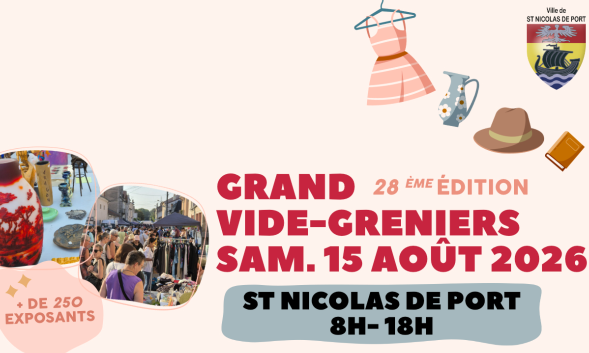 Grand vide-greniers du 15 août