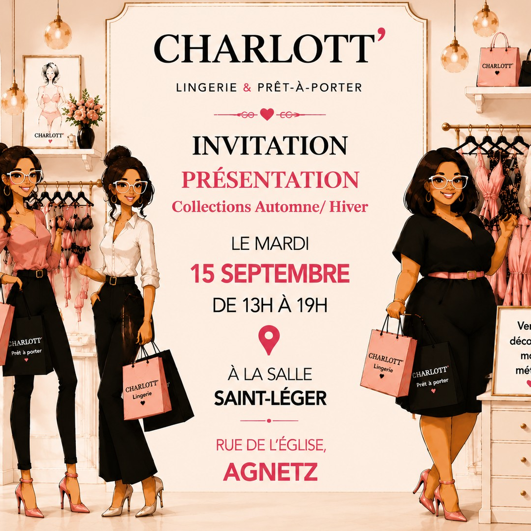 Présentation des collections Charlott' automne-hiver