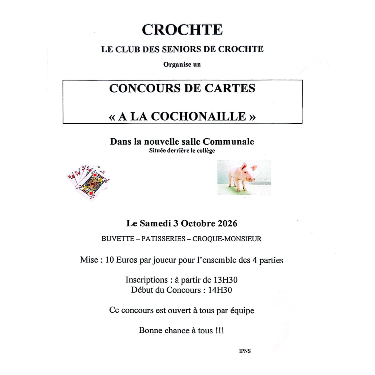 Concours de cartes