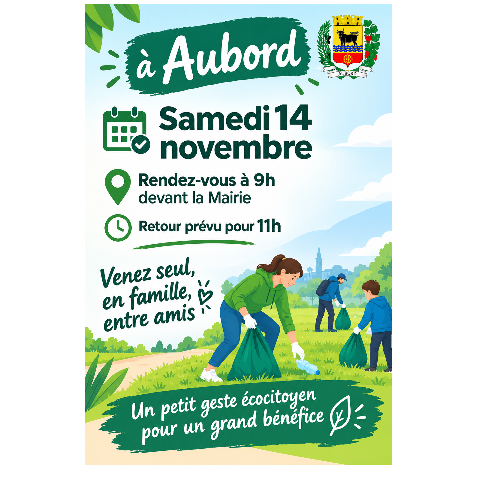 🌿 MATINÉE « ENSEMBLE, NETTOYONS LA NATURE » 🌿