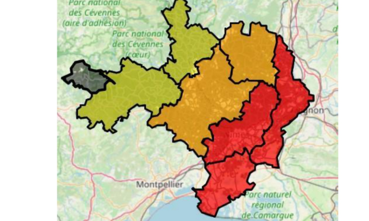 Lundi 7 juillet - Risque très sévère d'incendie